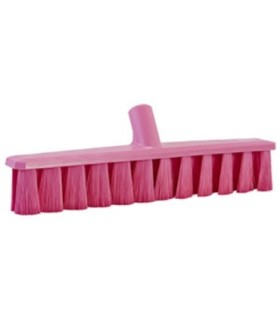 REMCO Broom - Head Only Push UST Soft Bristles - 16" - Pink Price/EA