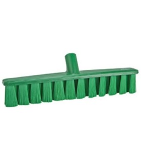REMCO Broom - Head Only Push UST Soft Bristles - 16" - Green Price/EA