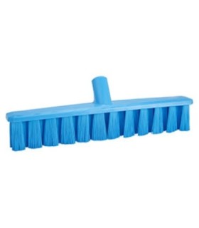 REMCO Broom - Head Only Push UST Medium Bristles - 16" -Blue Price/EA