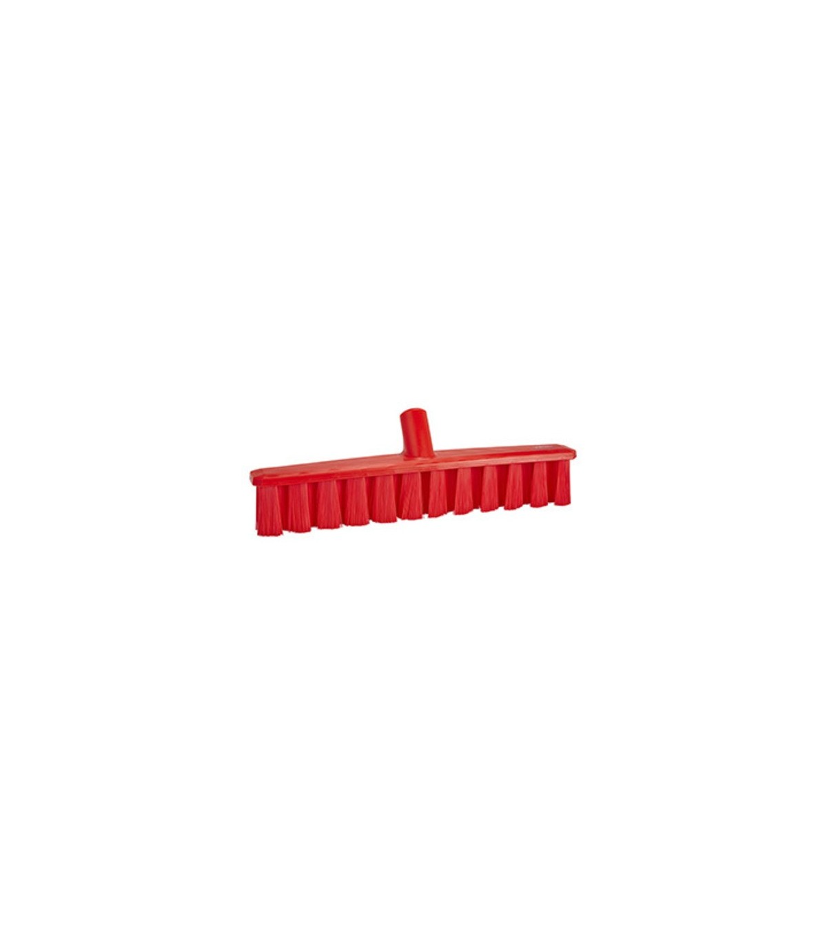 REMCO Broom - Head Only Push UST Medium Bristles - 16" -Red Price/EA