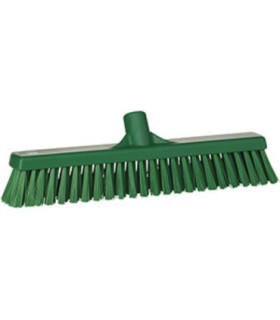 REMCO Broom - Head Only - Push - Soft/Stiff - 16" -Green Price/EA