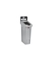 Rubbermaid FG2185053 Slim Jim Station - 1 Stream Landfill 23G - Black, Price Per EA