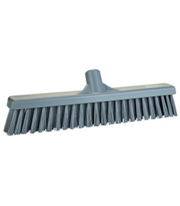 REMCO Broom - Head Only - Push - Soft/Stiff - 16" - Gray Price/EA