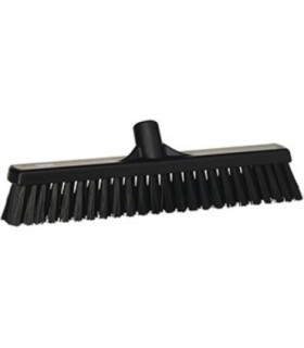 REMCO Broom - Head Only - Push - Soft/Stiff - 16" -Black Price/EA