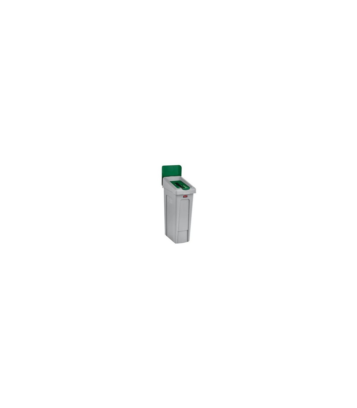 Rubbermaid FG2185054 Slim Jim Station - 1 Stream Paper 23G - Green, Price Per EA - FG2185054 -  - [unit price]