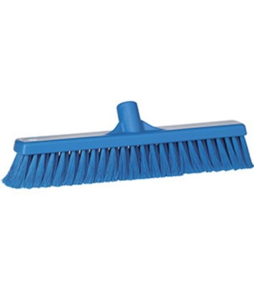 REMCO Broom - Head Only-Push-Fine-Soft/Split - 16"- Blue Price/EA