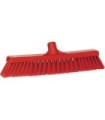 REMCO Broom - Head Only-Push-Fine-Soft/Split - 16"- Red Price/EA