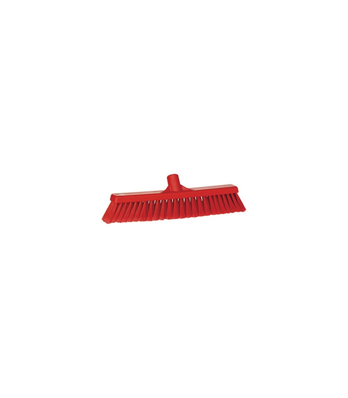 REMCO Broom - Head Only-Push-Fine-Soft/Split - 16"- Red Price/EA