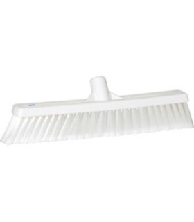 REMCO Broom - Head Only-Push-Fine-Soft/Split - 16"- White Price/EA
