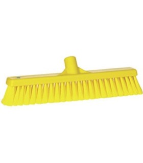 REMCO Broom - Head Only-Push-Fine-Soft/Split - 16"- Yellow Price/EA