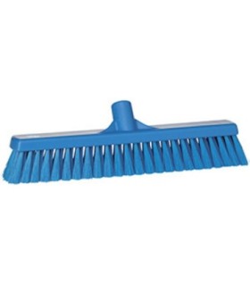 REMCO Broom - Head Only-Push-Small Particle-Medium-16"-Blue Price/EA