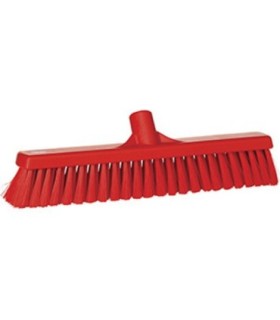 REMCO Broom - Head Only-Push-Small Particle-Medium-16"-Red Price/EA