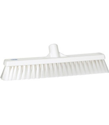 REMCO Broom - Head Only-Push-Small Particle-Medium-16"-White Price/EA