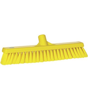 REMCO Broom -Head Only-Push-Small Particle-Medium-16"-Yellow Price/EA