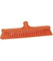 REMCO Broom -Head Only-Push-Small Particle-Medium-16"-Orange Price/EA