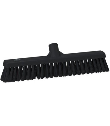REMCO Broom -Head Only-Push-Small Particle-Medium-16"-Black Price/EA