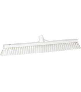 REMCO Broom - Head Only - Push - Soft/Stiff Combo-24"- White Price/EA