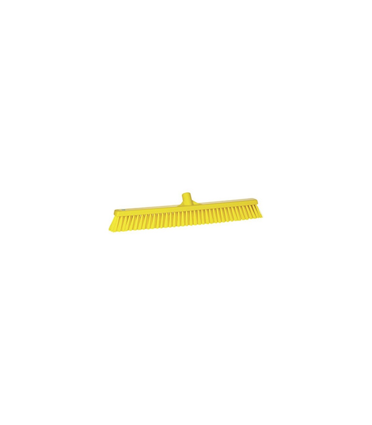 REMCO Broom - Head Only - Push -Soft/Stiff Combo-24"- Yellow Price/EA