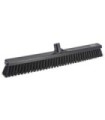 REMCO Broom - Head Only - Push -Soft/Stiff Combo-24"- Black Price/EA