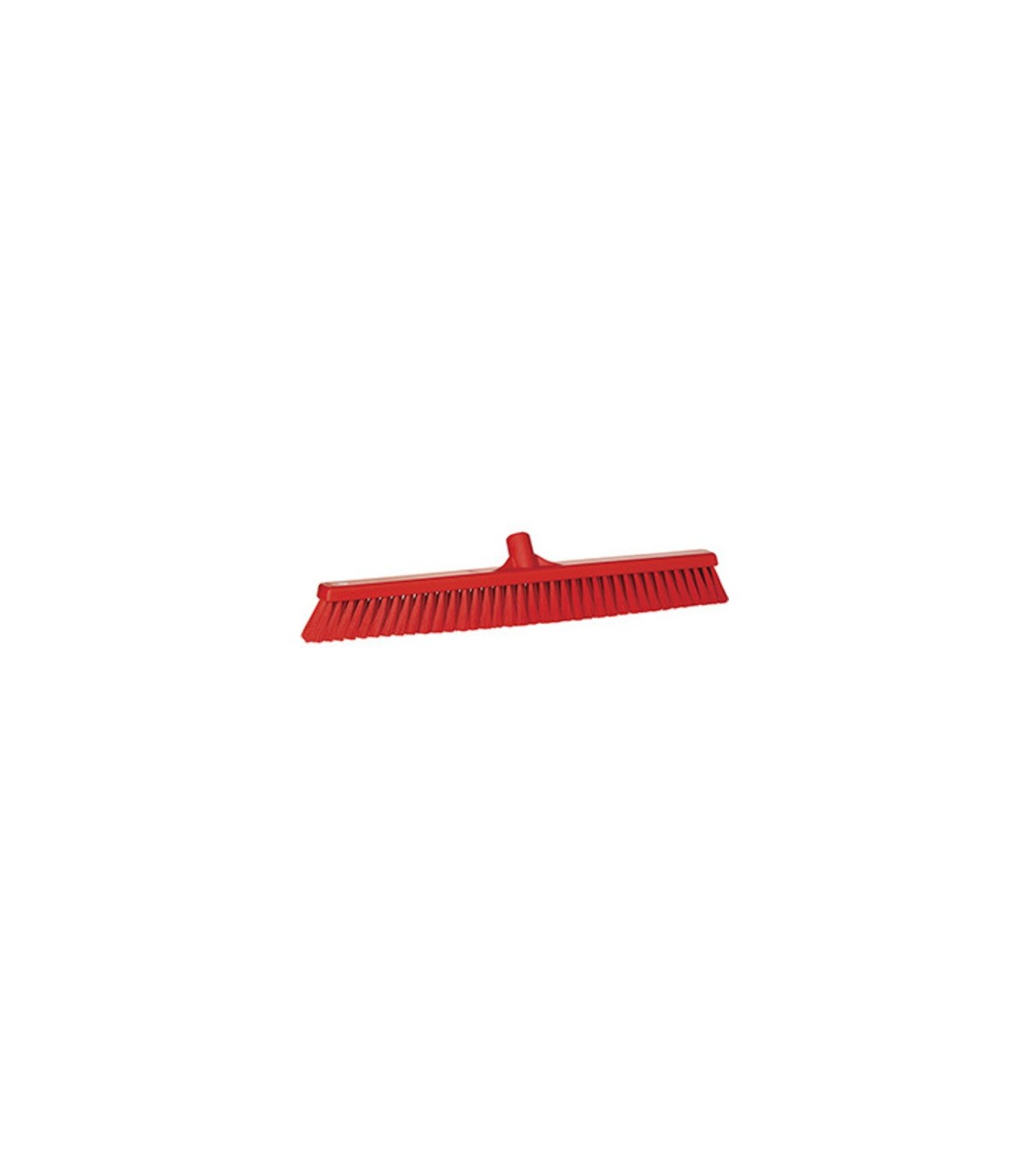 REMCO Broom - Head Only-Push-Small Particle - Soft-24"-Red Price/EA