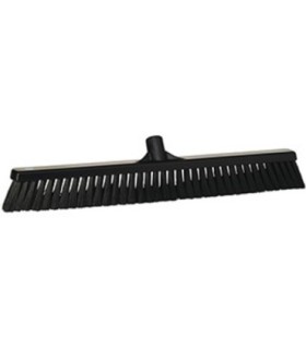 REMCO Broom - Head Only-Push-Small Particle - Soft-24"-Black Price/EA