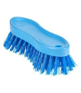 REMCO Brush - Hand Scrub Stiff Bristles - 2.8x6.7" - Blue Price/EA
