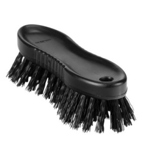 REMCO Brush - Hand Scrub Stiff Bristles - 2.8x6.7" - Black Price/EA
