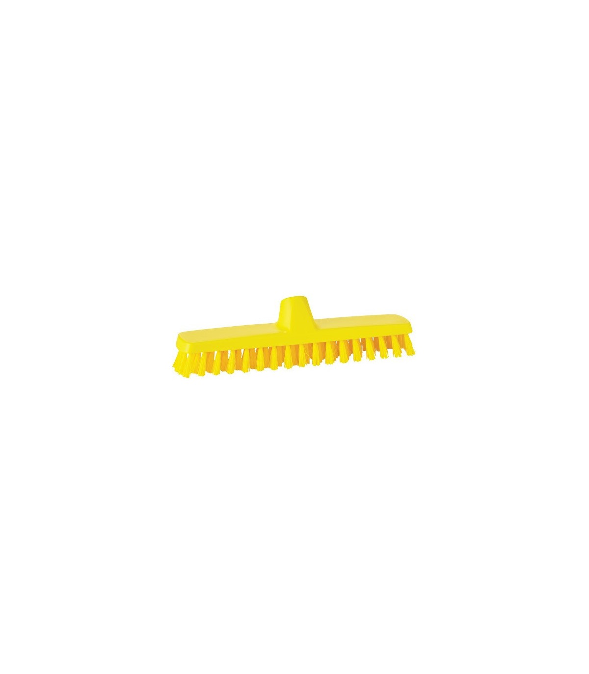 REMCO Brush - Scrub Deck/Wall Stiff 2.2x11.8"-Yellow Price/EA