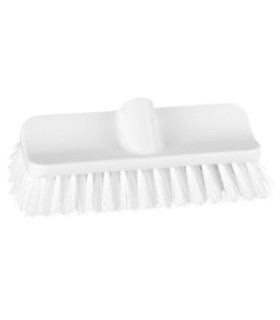 REMCO Brush - Scrub Deck High/Low Stiff 5.3x10.2" - White Price/EA