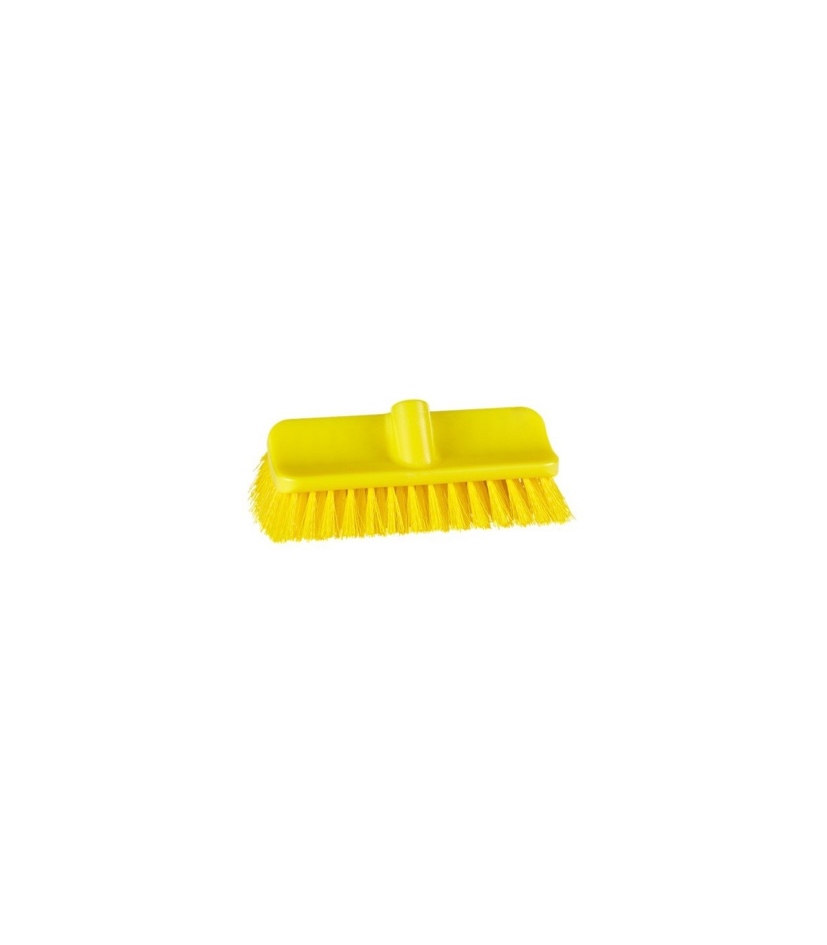 REMCO Brush - Scrub Deck High/Low Stiff 5.3x10.2" - Yellow Price/EA
