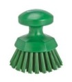 REMCO Brush - Round Hand Scrub - Stiff - 5" - Green Price/EA