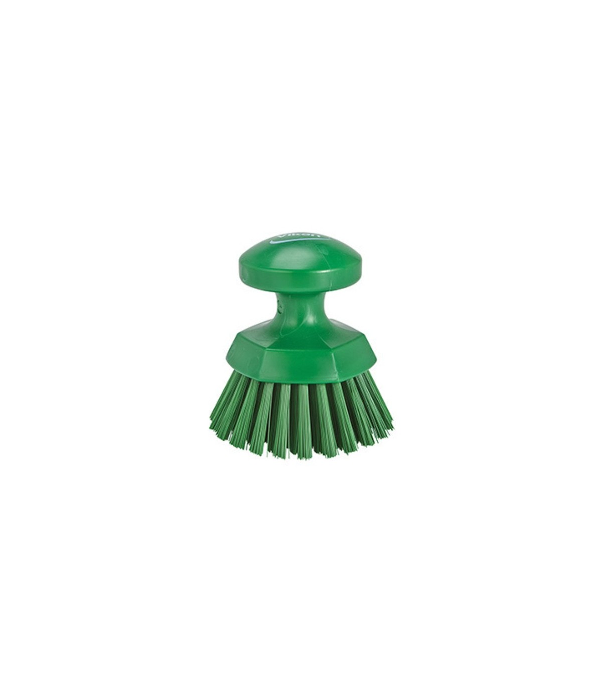 REMCO Brush - Round Hand Scrub - Stiff - 5" - Green Price/EA