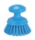 REMCO Brush - Round Hand Scrub - Stiff - 5" - Blue Price/EA
