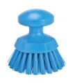 REMCO Brush - Round Hand Scrub - Stiff - 5" - Blue Price/EA