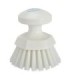 REMCO Brush - Round Hand Scrub - Stiff - 5" - White Price/EA