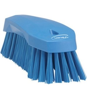 REMCO Brush - Hand Scrub Large - Stiff - 8"- Blue [38893] Price/EA