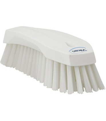 REMCO Brush - Hand Scrub Large - Stiff - 8"- White [38895] Price/EA