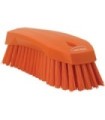 REMCO Brush - Hand Scrub Large - Stiff - 8"- Orange [38897] Price/EA