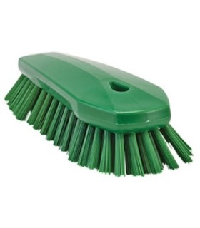 REMCO Brush - Hand Scrub - X-Large - X-Stiff -10" - Green Price/EA