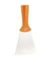 REMCO Scraper - Handle Mounted Threaded - SST - 4" - Orange Price/EA