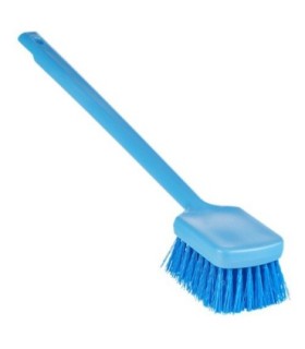 REMCO Brush - Scrub Long Handle Stiff - 3.1x19.9" - Blue Price/EA