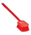 REMCO Brush - Scrub Long Handle Stiff - 3.1x19.9" - Red Price/EA