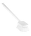 REMCO Brush - Scrub Long Handle Stiff - 3.1x19.9" - White Price/EA