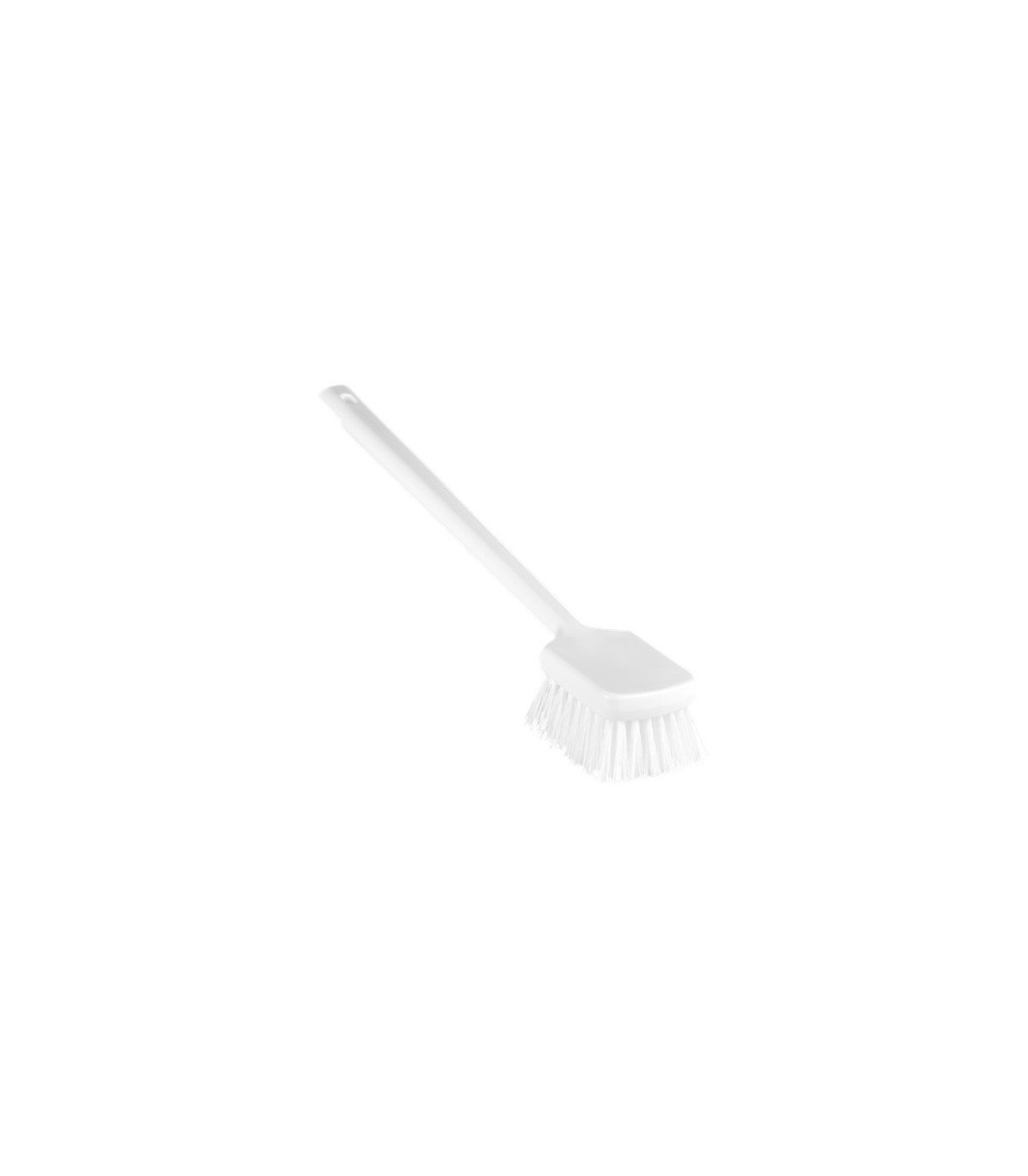 REMCO Brush - Scrub Long Handle Stiff - 3.1x19.9" - White Price/EA