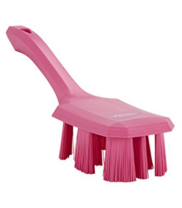 REMCO Brush - Short Handle - UST - Stiff - 10" - Pink Price/EA