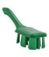 REMCO Brush - Short Handle - UST - Stiff - 10" - Green Price/EA
