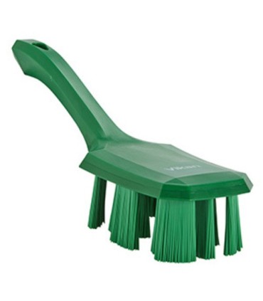 REMCO Brush - Short Handle - UST - Stiff - 10" - Green Price/EA