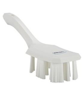 REMCO Brush - Short Handle - UST - Stiff - 10" - White Price/EA