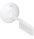 REMCO Brush,Hand Guarded,Medium,20",PP/PBT,White Price/EA