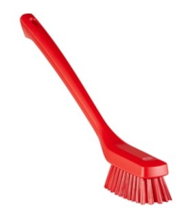 REMCO Brush - Vikan Clean Brush Hard w/Lng Hdle 16.54"-Red Price/EA